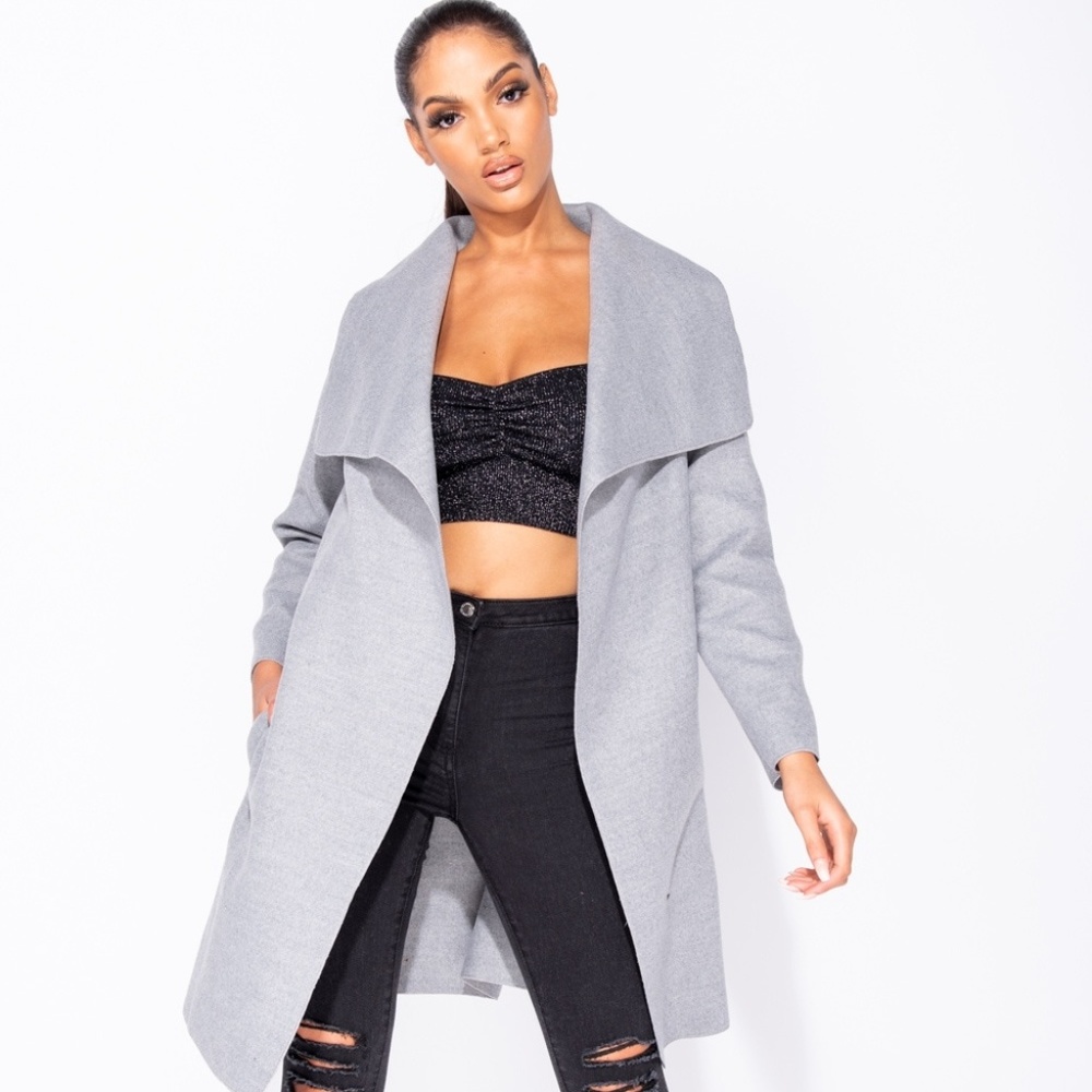 Monique Gray Belted Duster Jacket - Picture 4 of 8